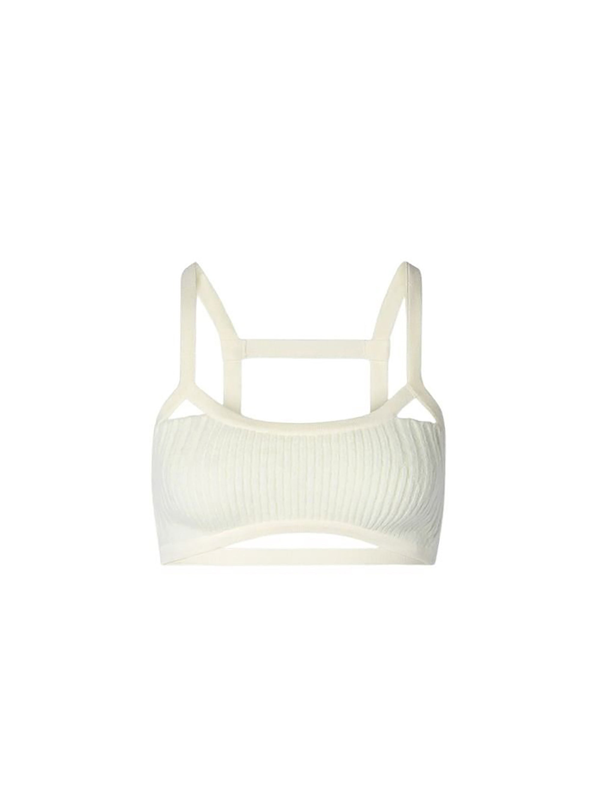 Bandeau Bellinu en laine mélangée - White