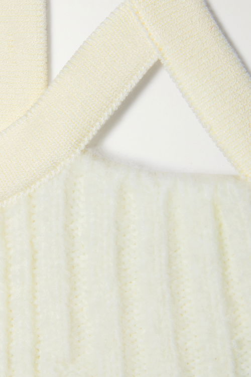 Bandeau Bellinu en laine mélangée - White