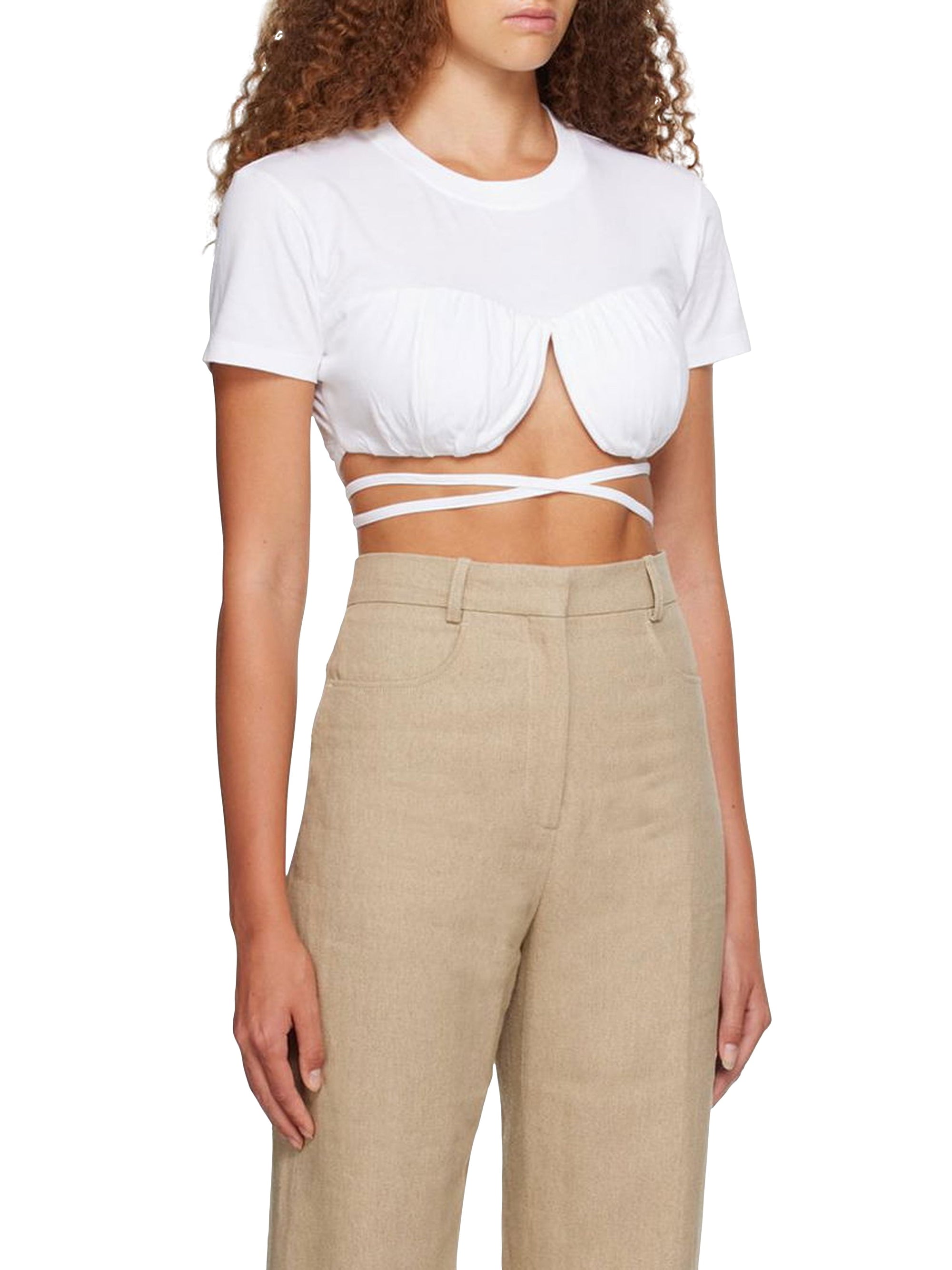 WHITE LE TSHIRT BACI