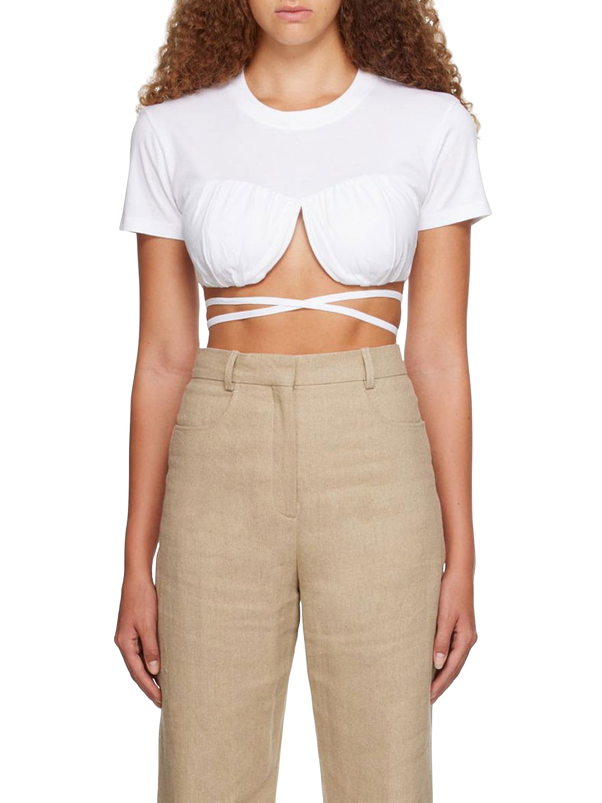 WHITE LE TSHIRT BACI