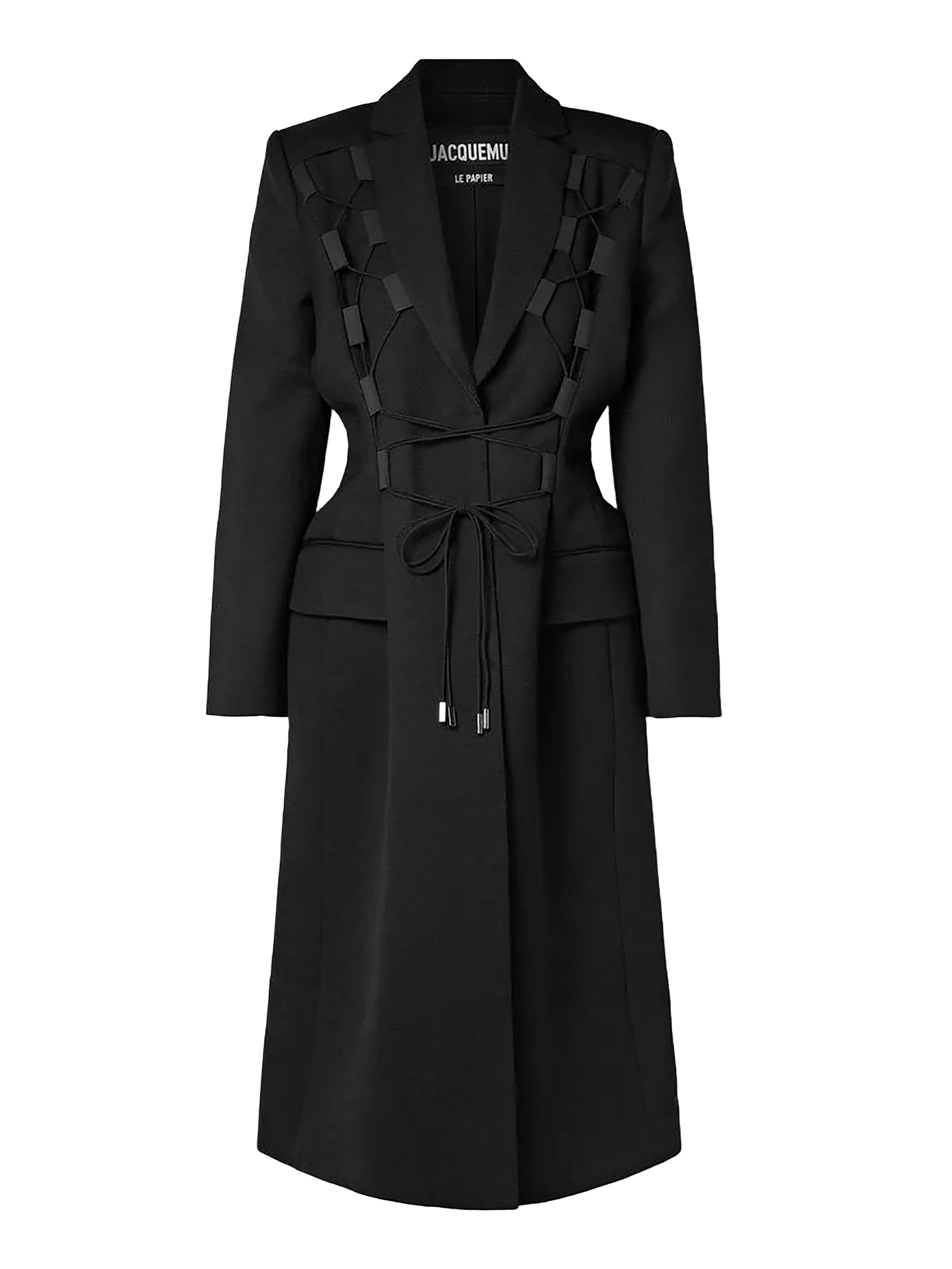 Manteau Lacciu en laine - Black