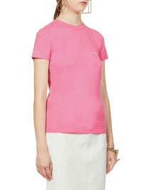 DARK PINK LE TSHIRT BRODE