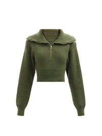 The Risoul Knit Top - Khaki