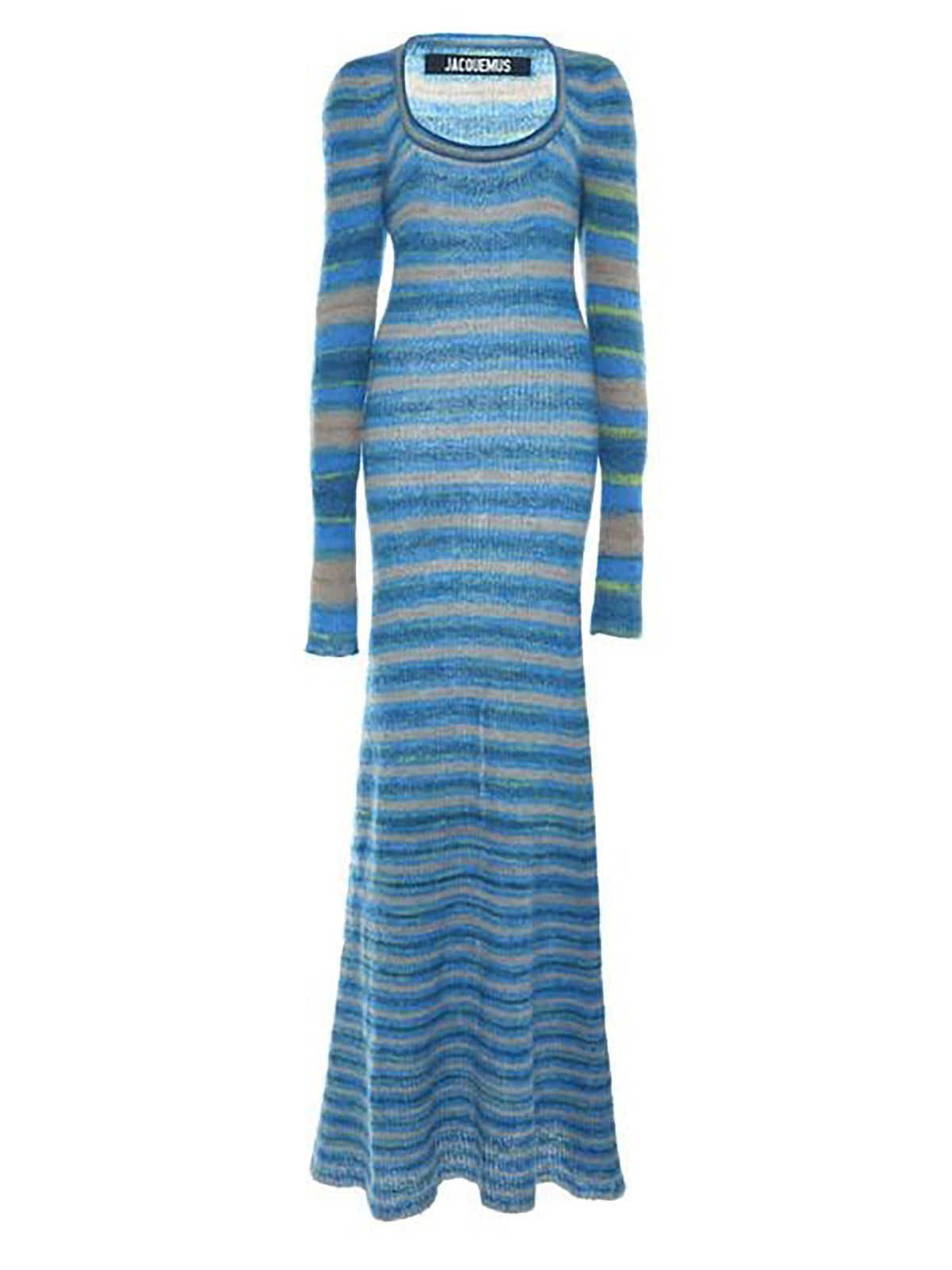 Robe Perou en laine - Blue Stripes