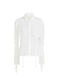 Chemise Vela à découpes - Off White