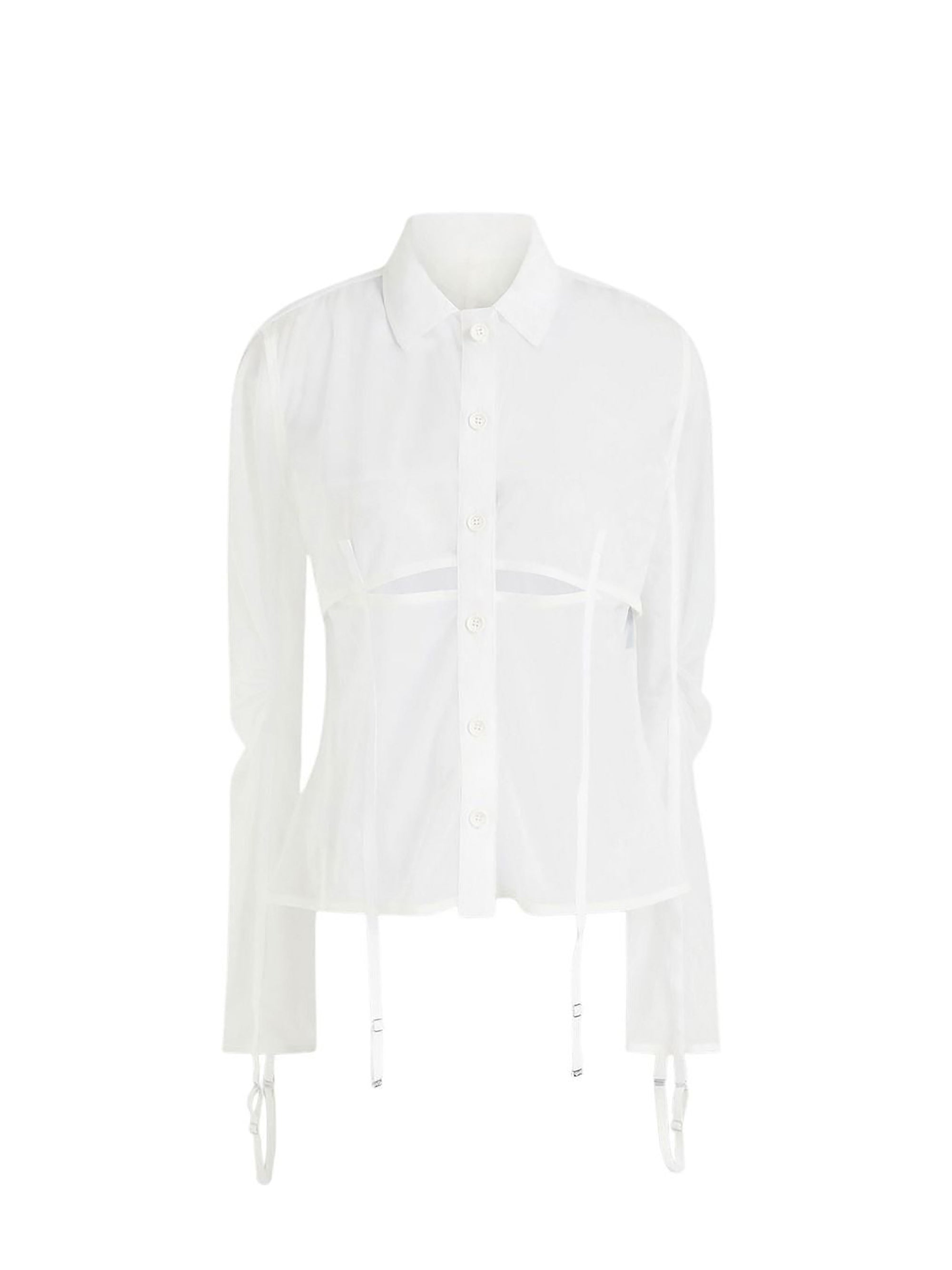 Chemise Vela à découpes - Off White