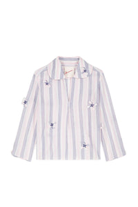 Blouse Jagger coupe courte cintrée - Pink