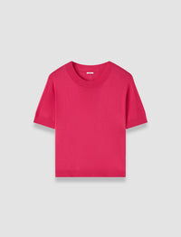 Fuchsia Top Maille - Fuchsia