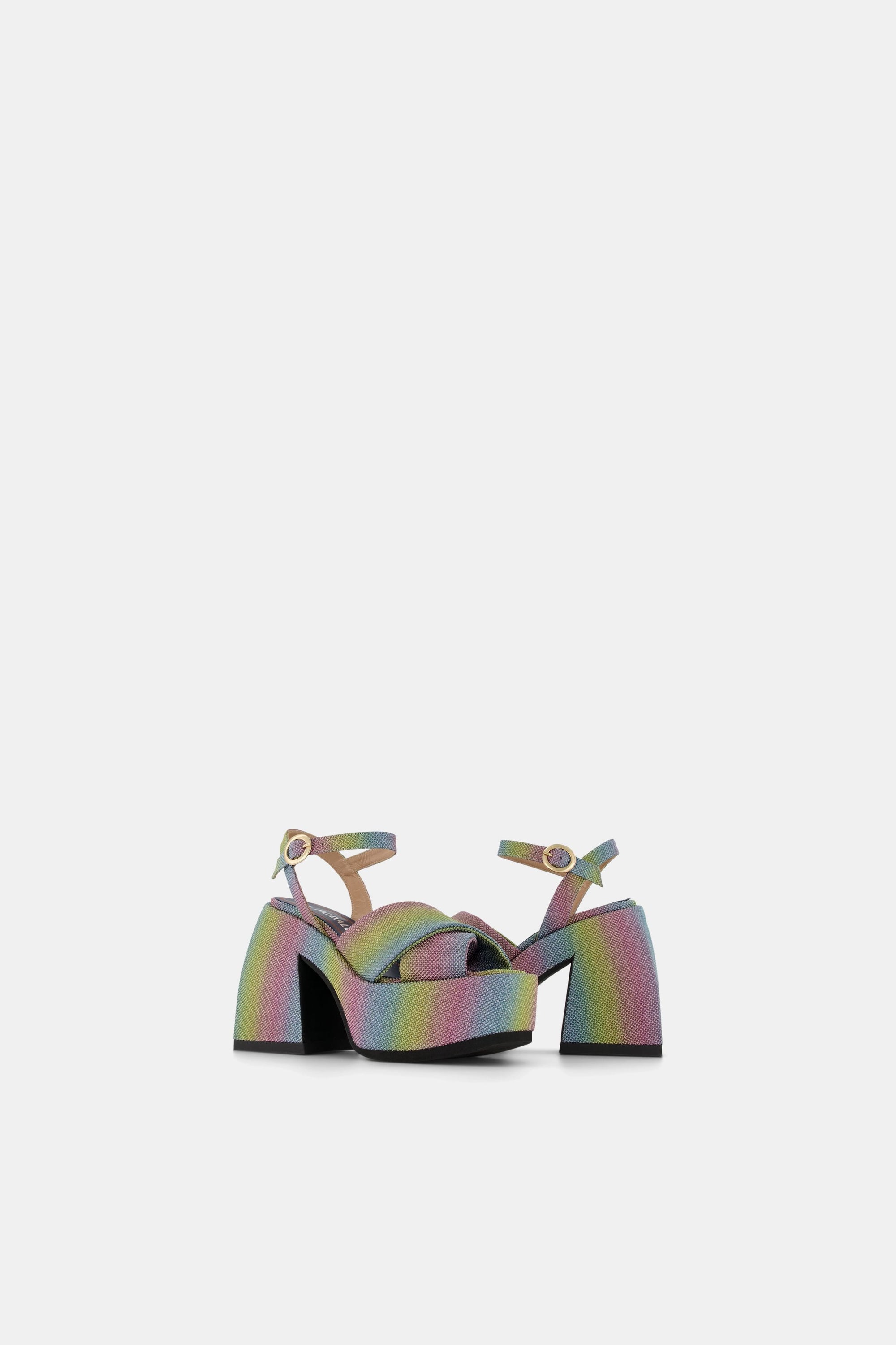 Bulla Joni 120 platforms - Sparkling rainbow