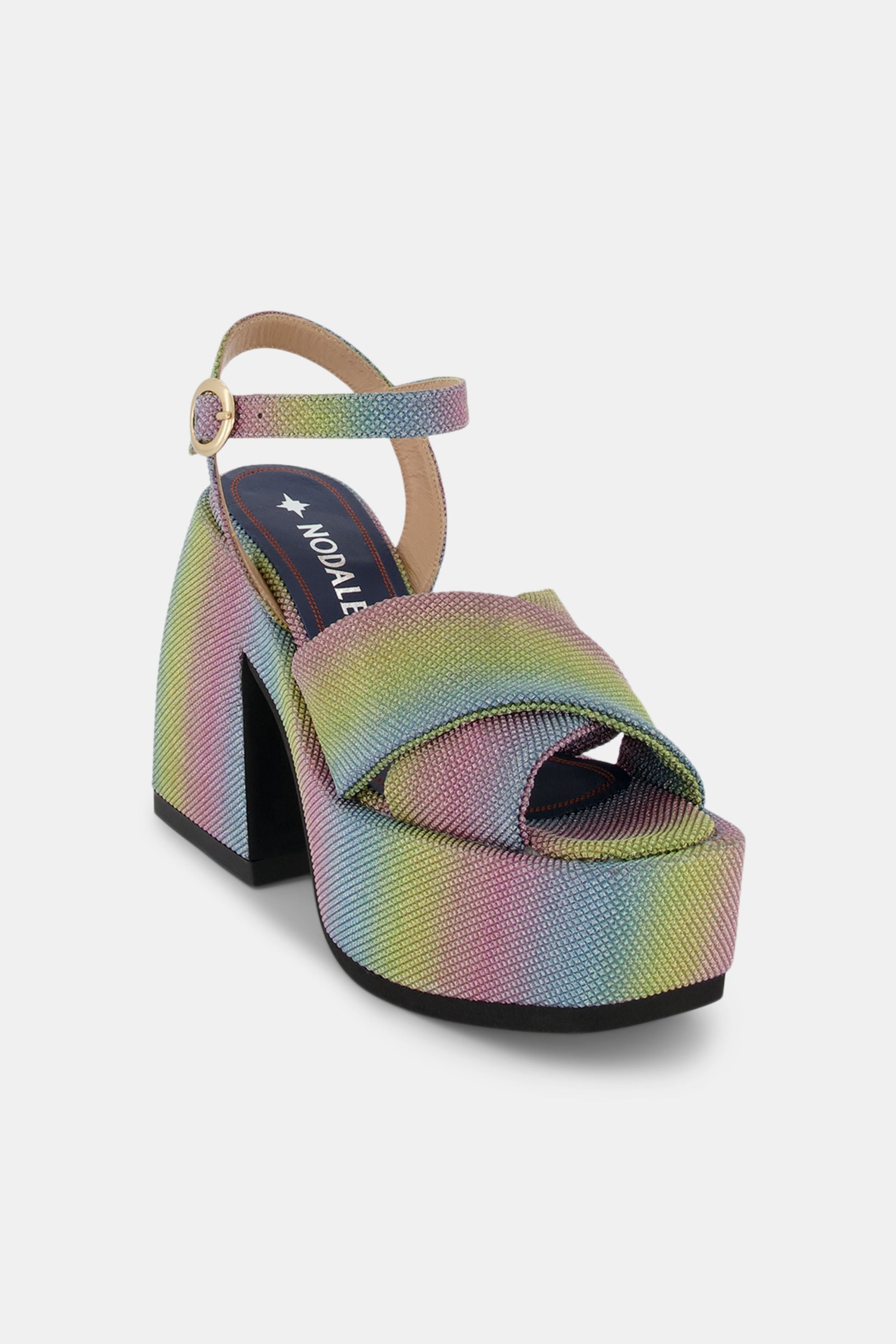 Bulla Joni 120 platforms - Sparkling rainbow