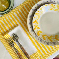 Jaune Sets de Table - Jaune