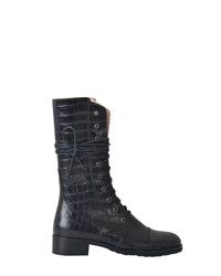 Bottes Jay 40 en cuir - Black