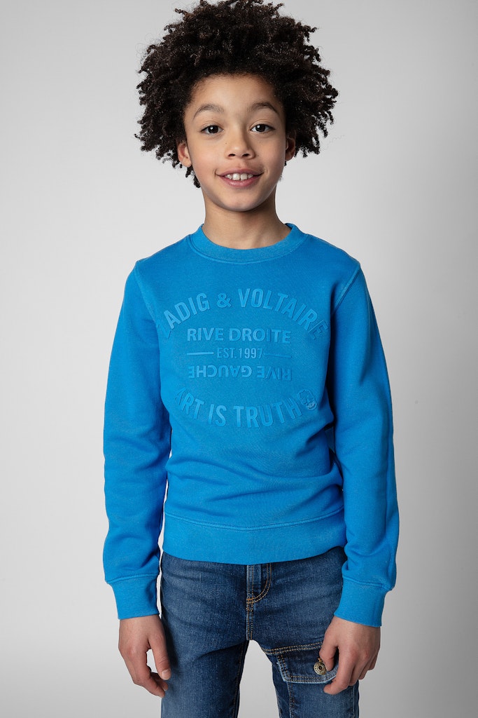ZHORS LIGNE BLEU SIMBA BOYS SWEATSHIRT