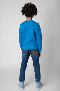 ZHORS LIGNE BLEU SIMBA BOYS SWEATSHIRT
