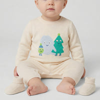 Parodie cashmere jumpsuit - Soft White