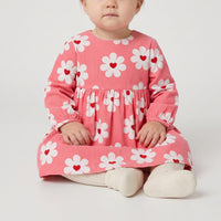 Robe Margolita en velours - Rose & Multicore