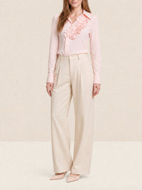 Chemise Seville asymétrique - Pink
