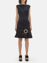 Robe Claude à détails - Black