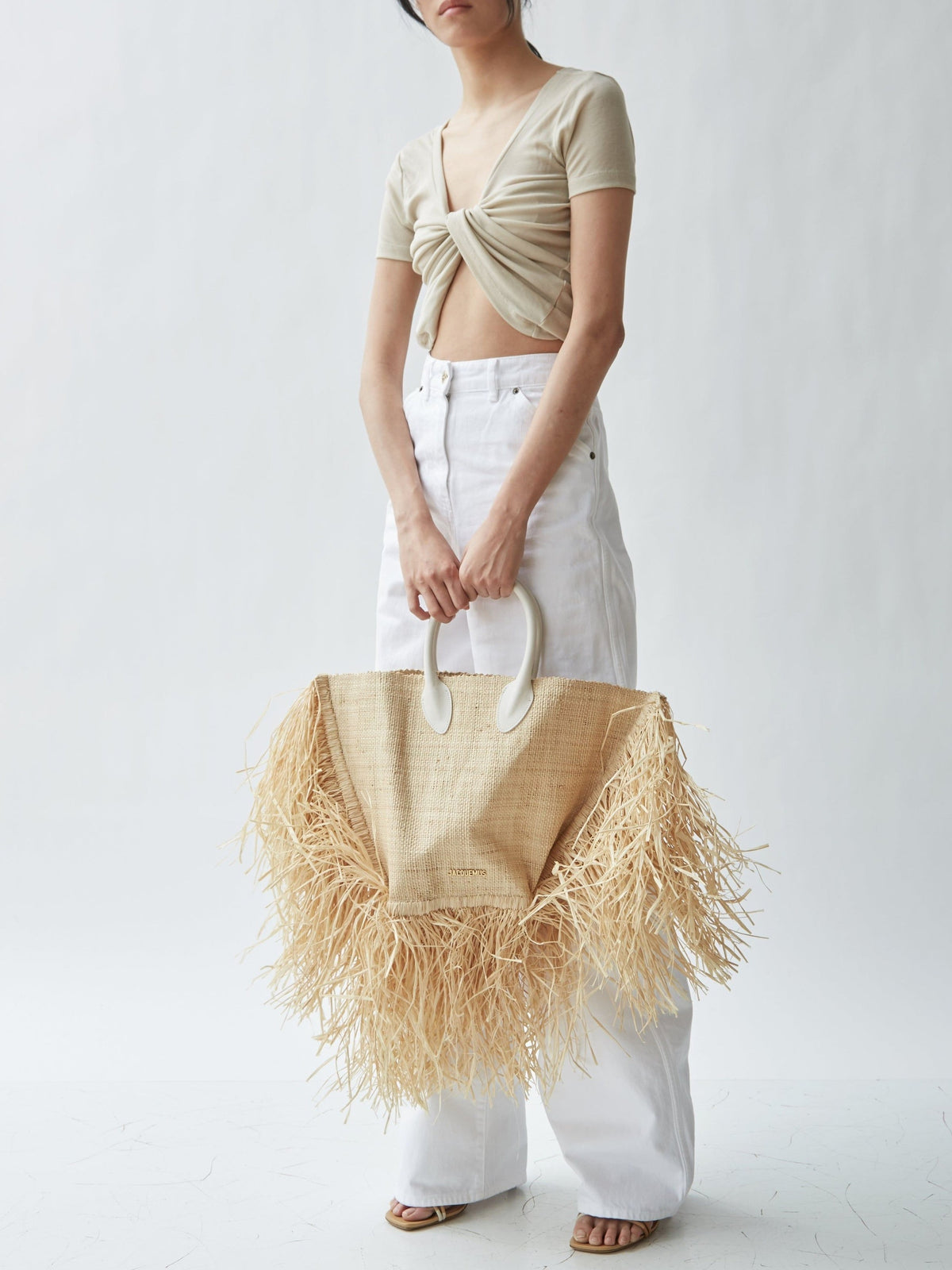Sac Grand Baci en cuir - Terracotta