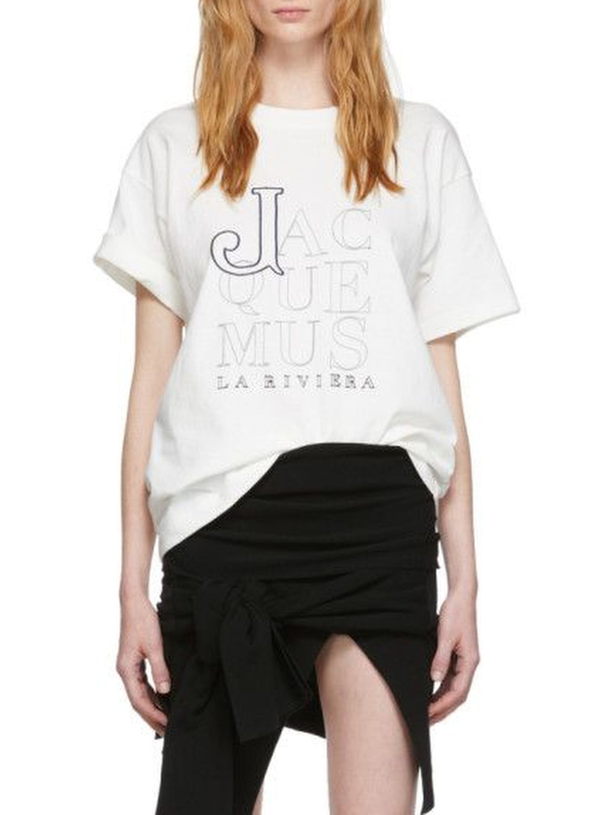 WHITE LE TSHIRT RIVIERA