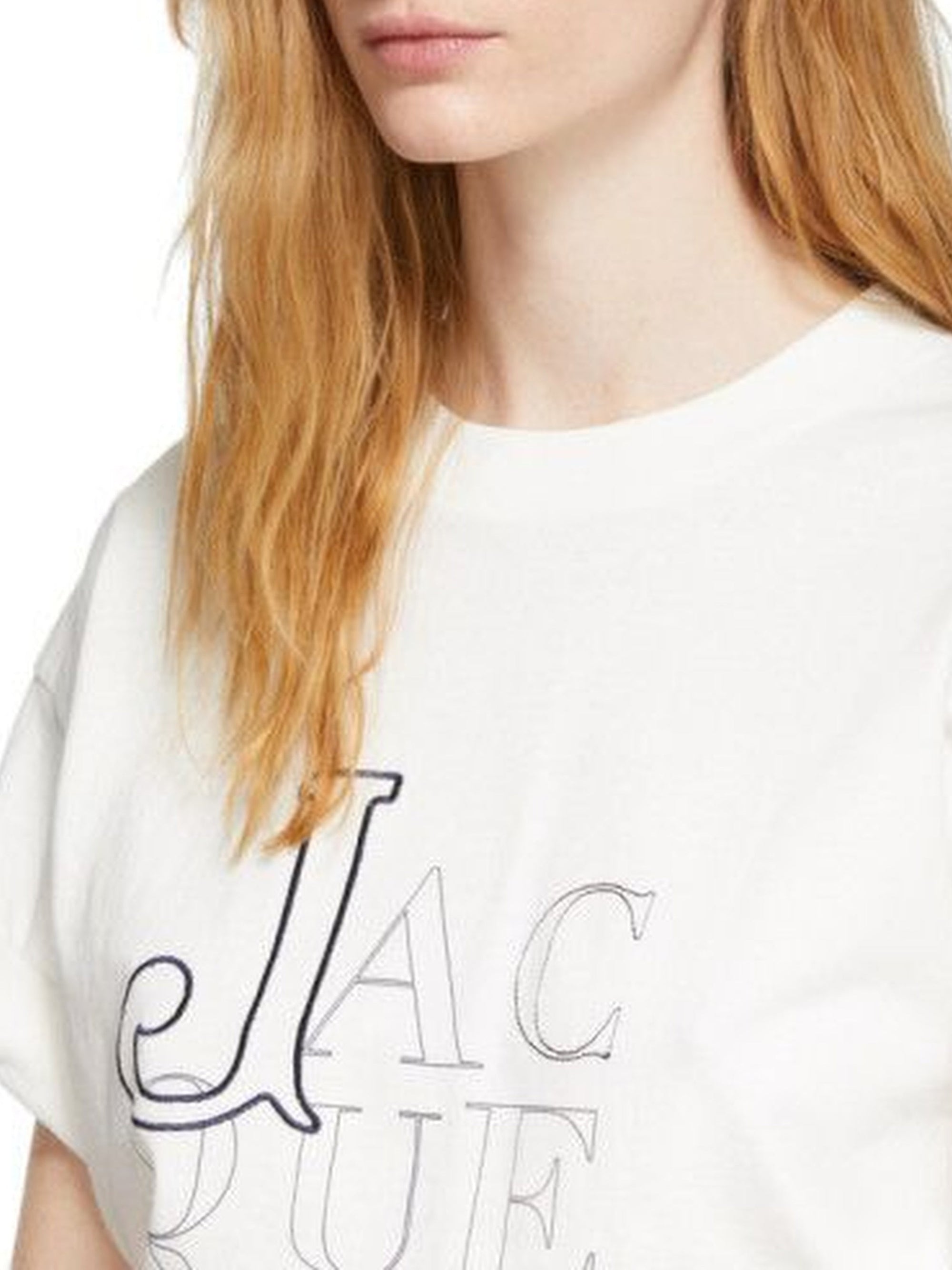 WHITE LE TSHIRT RIVIERA