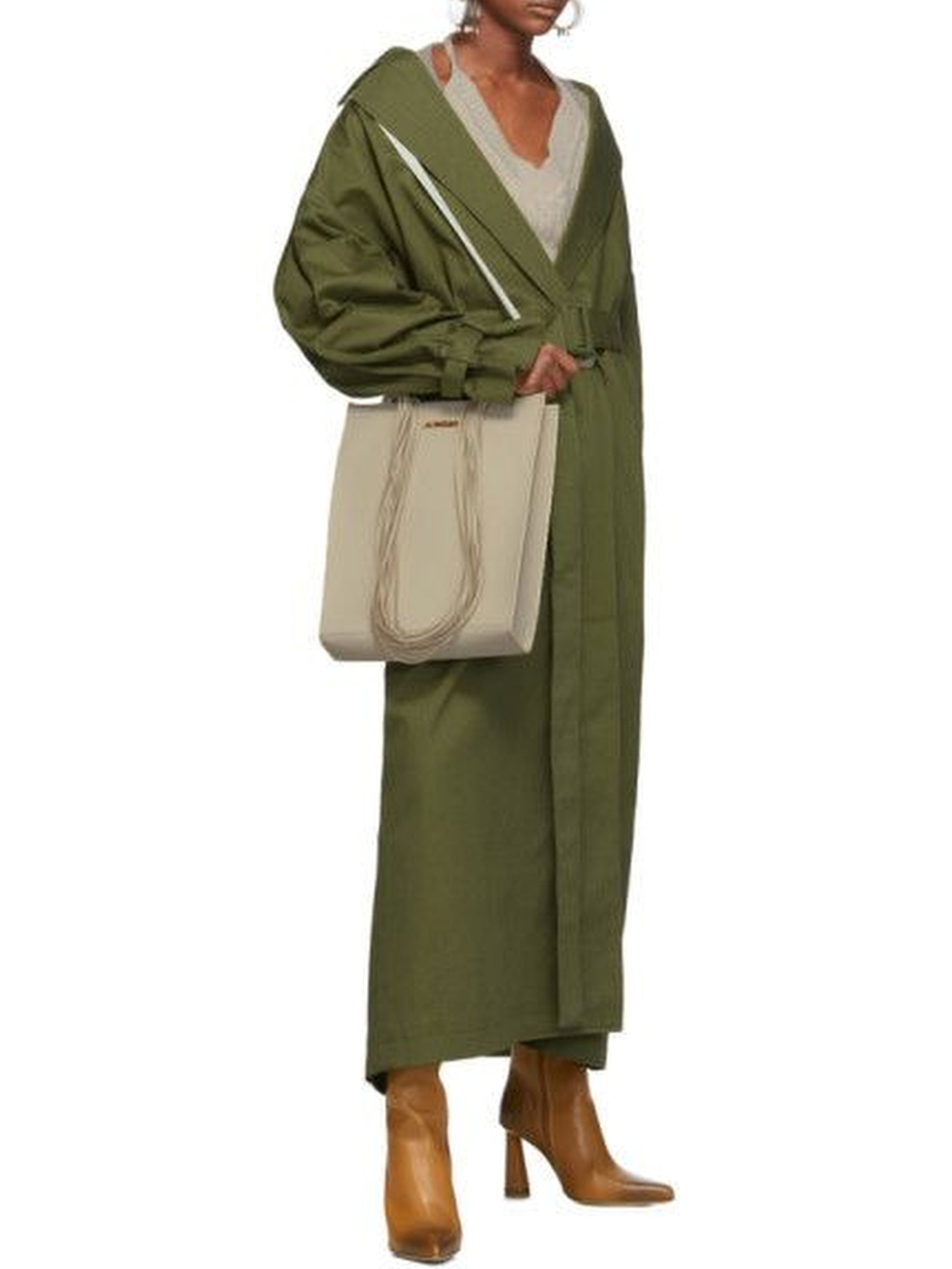 The Arles Coat - Khaki