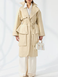 The Bagli Coat - Beige