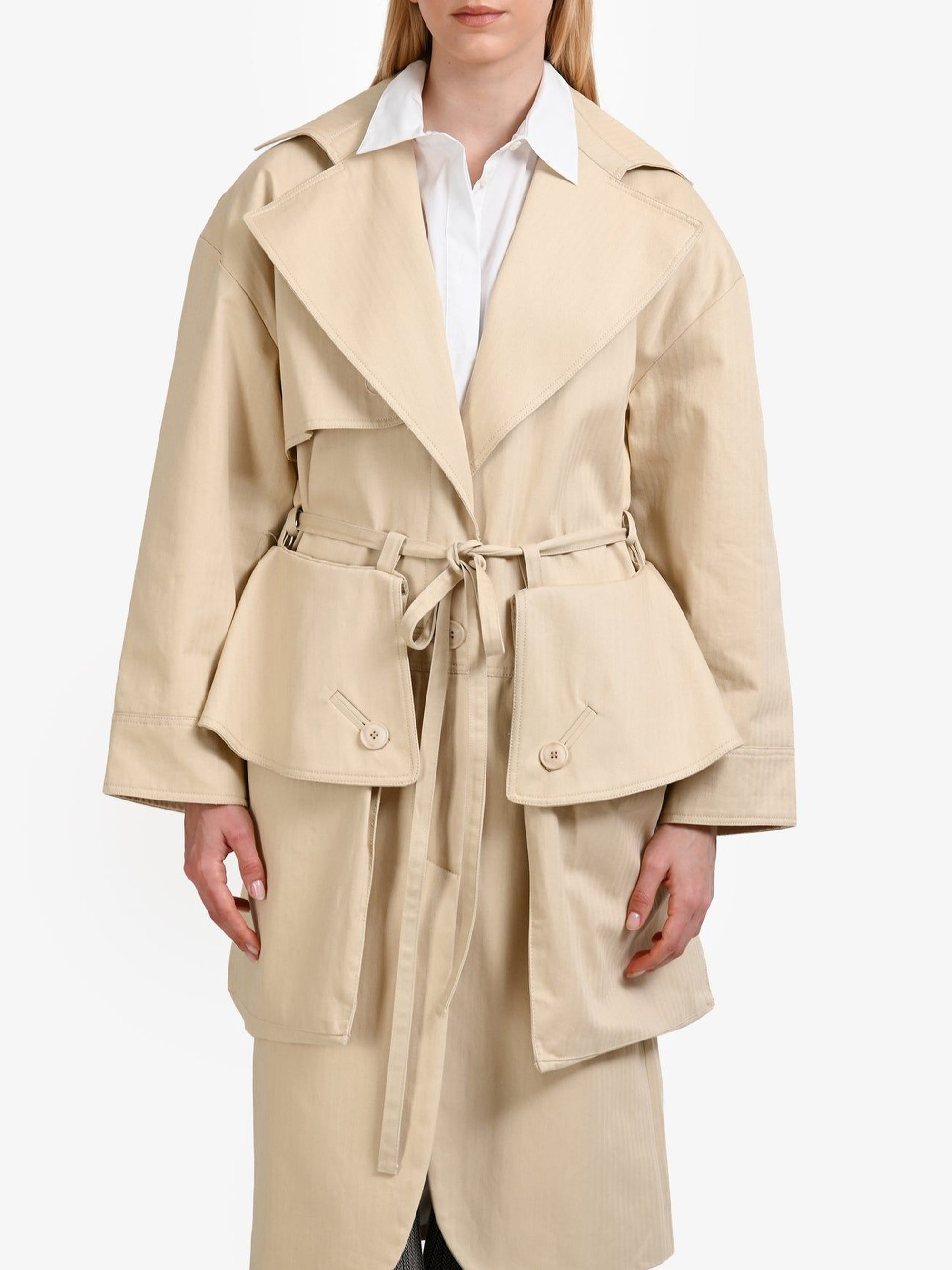 The Bagli Coat - Beige