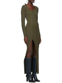 Robe Azur en maille - Khaki
