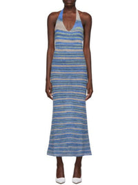 BLUE STRIPES LA ROBE TROPEA LONGUE