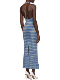 BLUE STRIPES LA ROBE TROPEA LONGUE