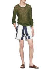 Short Pecheur en denim cargo - Multi Blue
