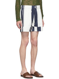 Short Pecheur en denim cargo - Multi Blue