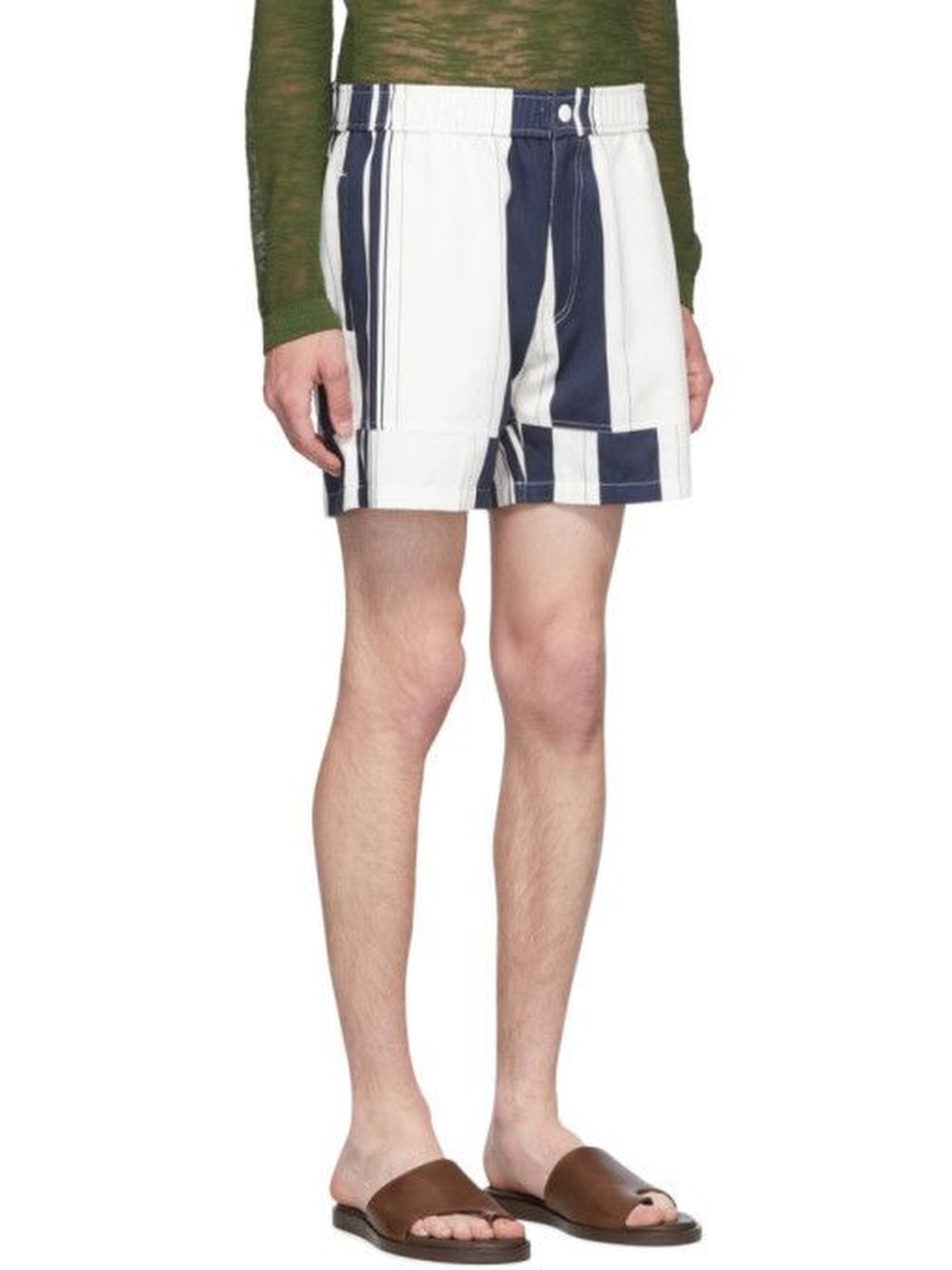 Short Pecheur en denim cargo - Multi Blue