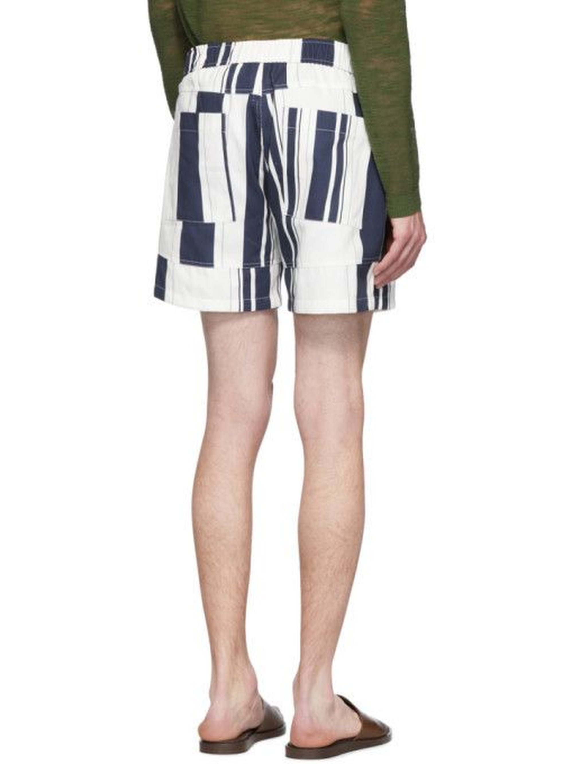 Short Pecheur en denim cargo - Multi Blue