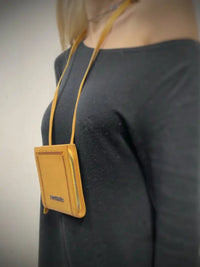 Sac Gadjo en cuir - Yellow