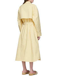 Trench-coat ceinturé - Yellow