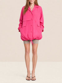 Parka mi-longue Ouro - Pink