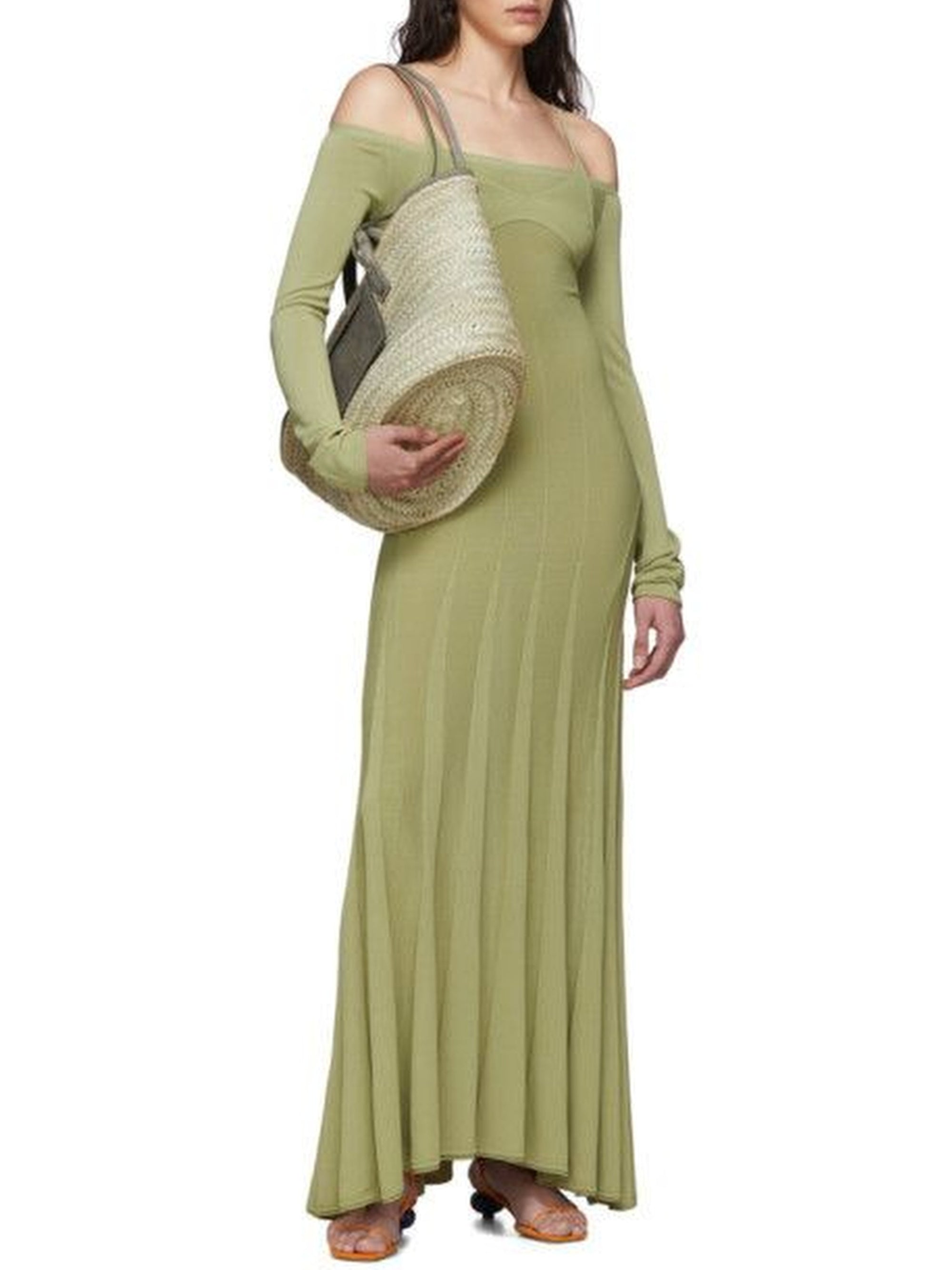 Robe longue Valensole - Green