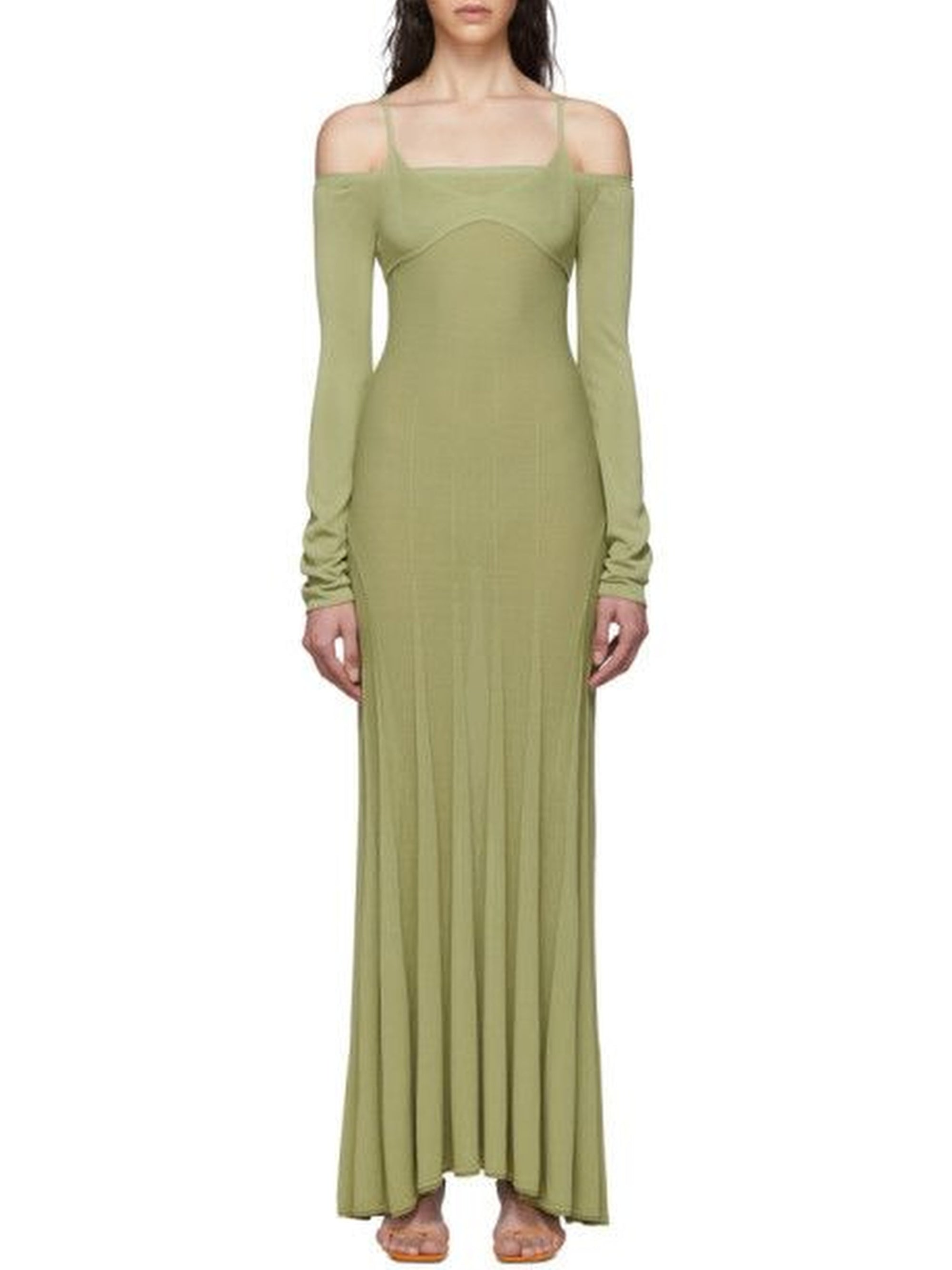 Robe longue Valensole - Green