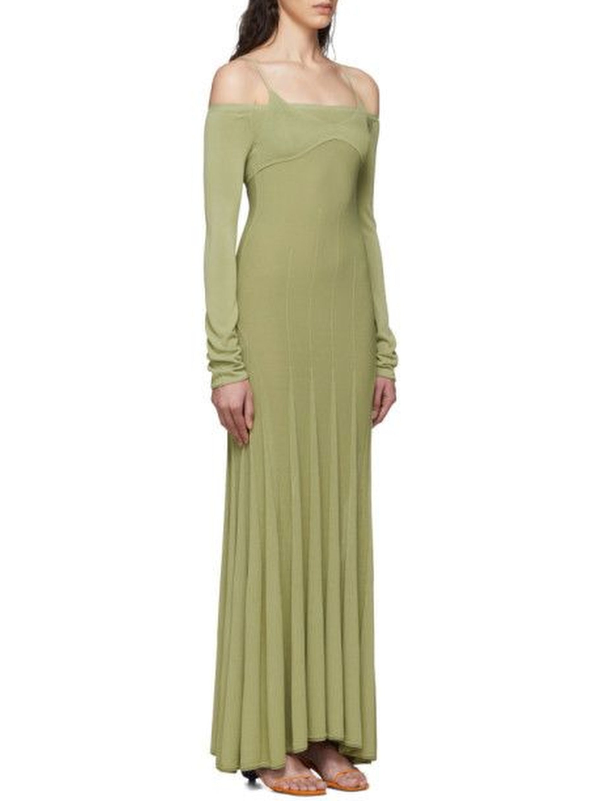 Robe longue Valensole - Green