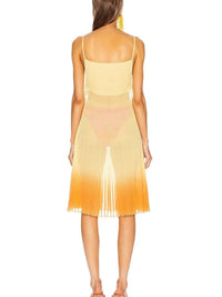 Robe plissée Helado - Orange