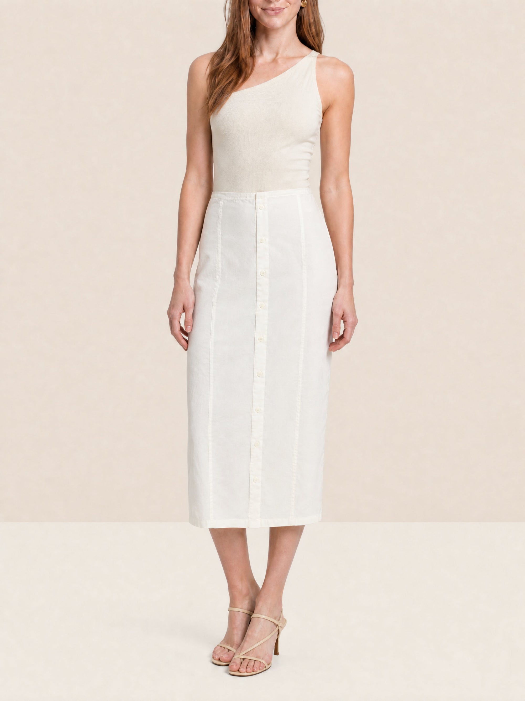 WHITE LA JUPE CUEILLETTE