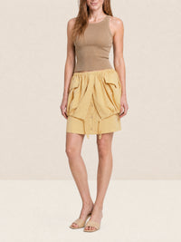 Jupe Cueillette courte - Yellow