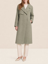 Manteau Sabe en laine - Light Green