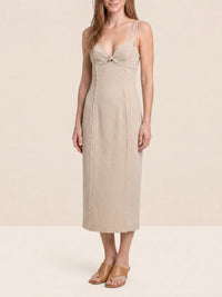 Robe courte Valerie - Beige