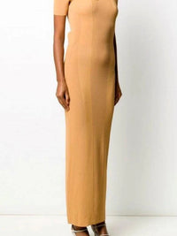 Robe polo longue - Dark Yellow