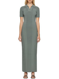 GREEN LA ROBE MAILLE POLO