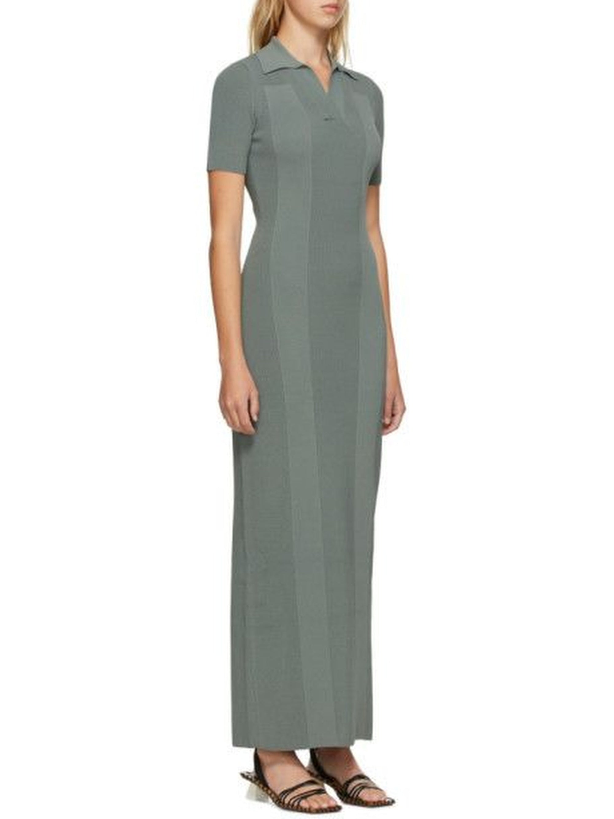 GREEN LA ROBE MAILLE POLO