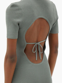GREEN LA ROBE MAILLE POLO
